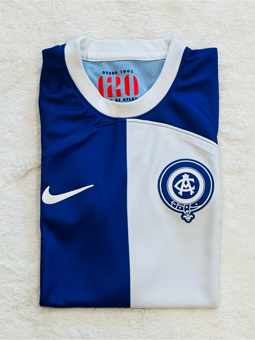 Nike Youth Atletico Madrid 2023/24 120th Anniversary Away Jersey S M